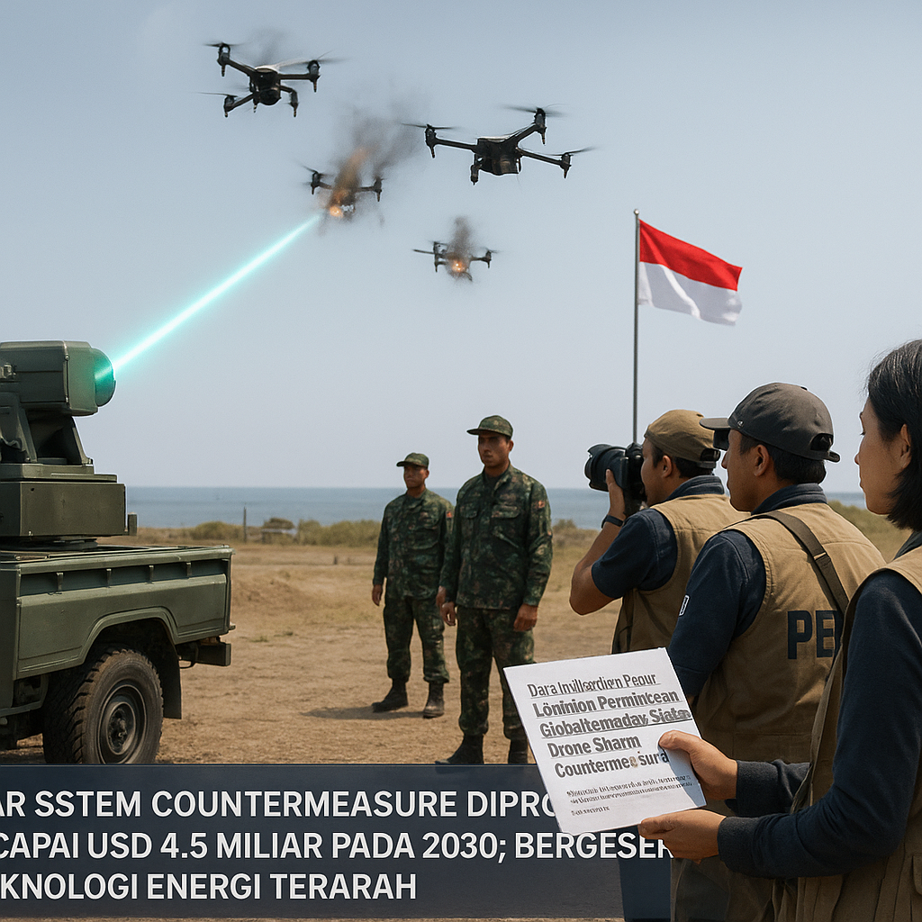 Data Intelijen Pasar: Lonjakan Permintaan Global terhadap Sistem Drone Swarm Countermeasure