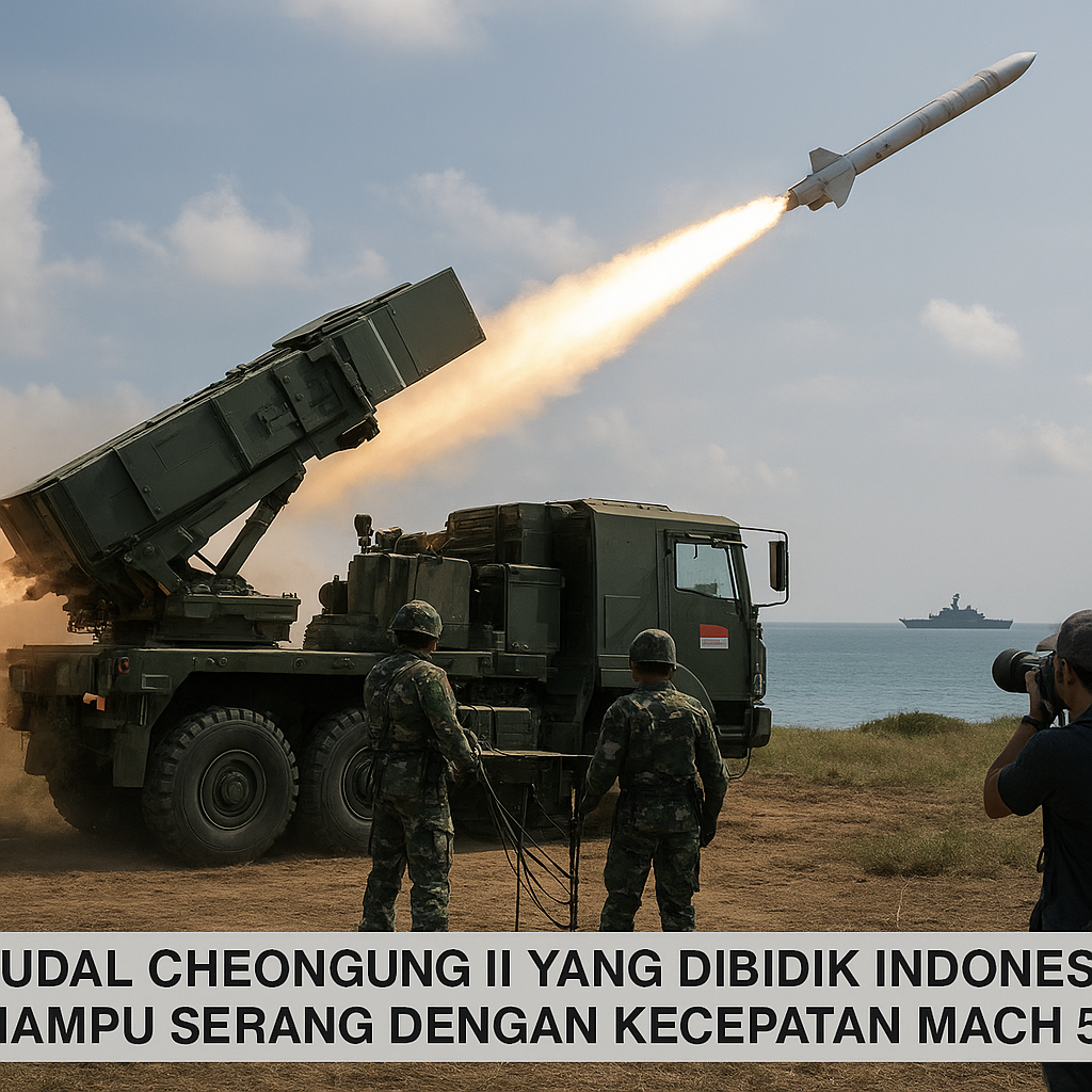 Rudal Cheongung II yang Dibidik Indonesia Mampu Serang dengan Kecepatan Mach 5, Buktikan Diri di Teater Perang