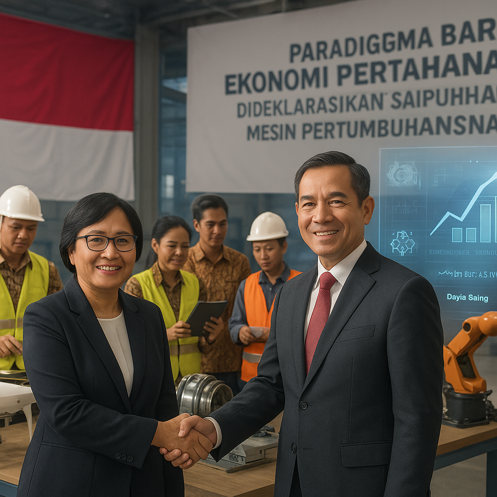 Paradigma Baru: Ekonomi Pertahanan Dideklarasikan Sebagai Mesin Pertumbuhan Nasional