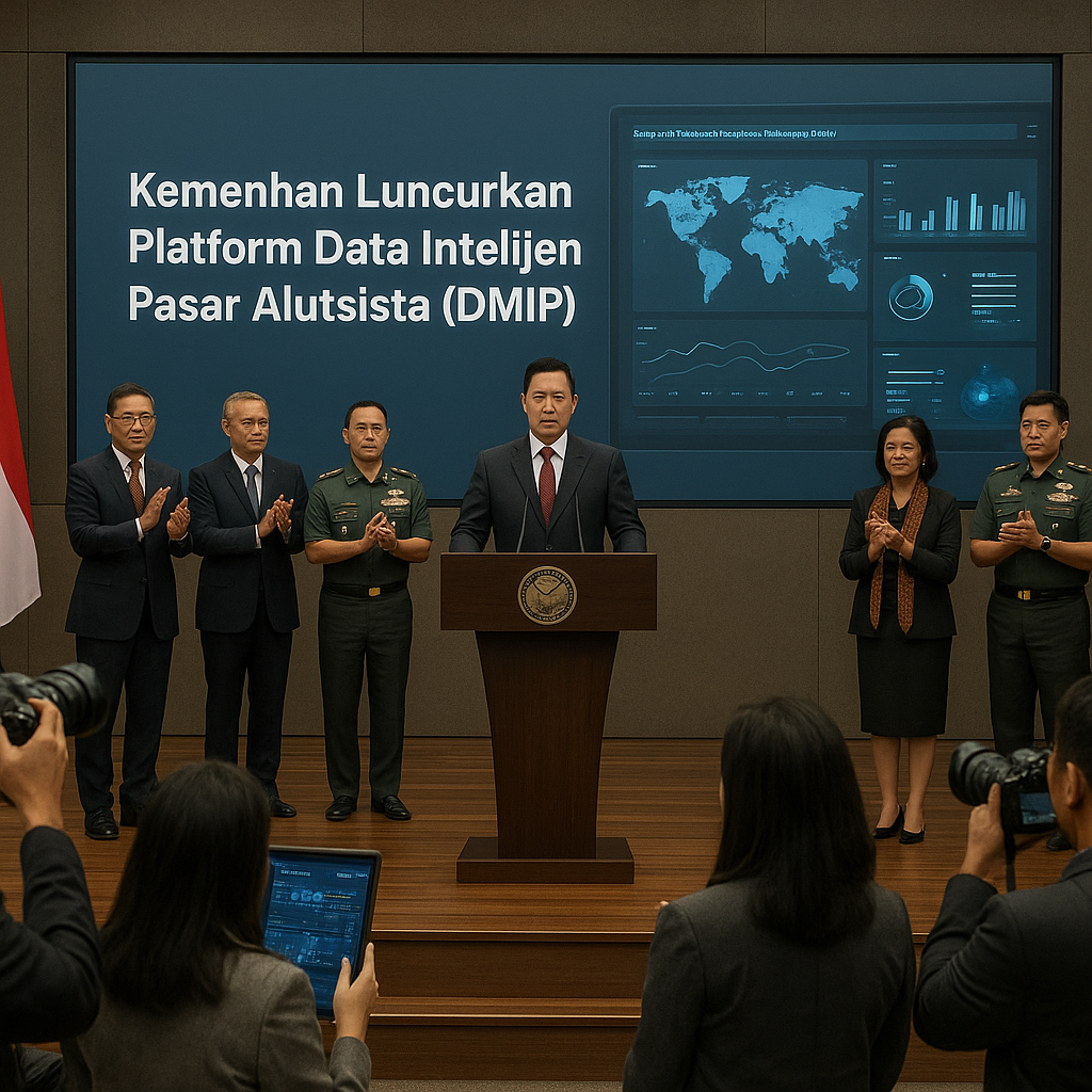 Kemenhan Luncurkan Platform Data Intelijen Pasar Alutsista untuk Akselerasi Pengadaan