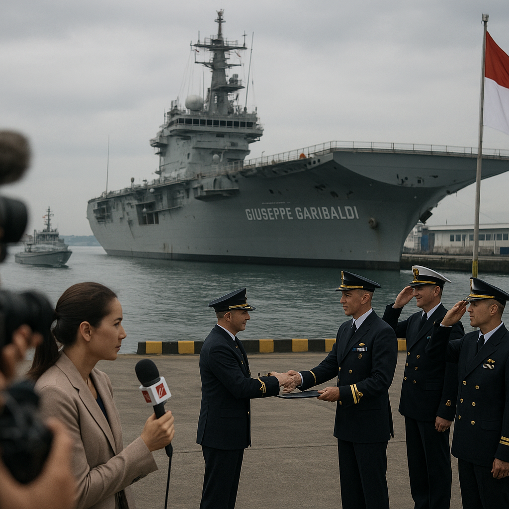 Kapal Induk Pertama Indonesia Segera Dikirim dari Italia, Persiapan Dipercepat