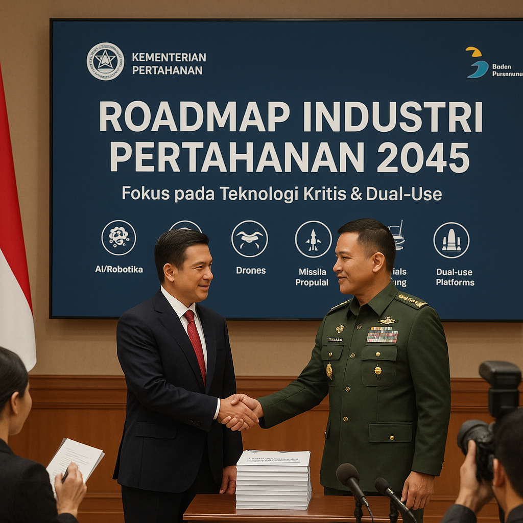 Bappenas dan Kemhan Rilis Roadmap Industri Pertahanan 2045: Fokus pada Teknologi Kritis dan Dual-Use