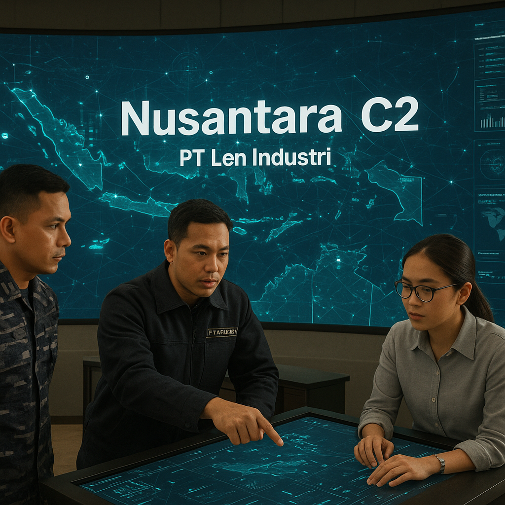 PT Len Industri Kembangkan Command & Control System Terintegrasi untuk Archipelagic Warfare