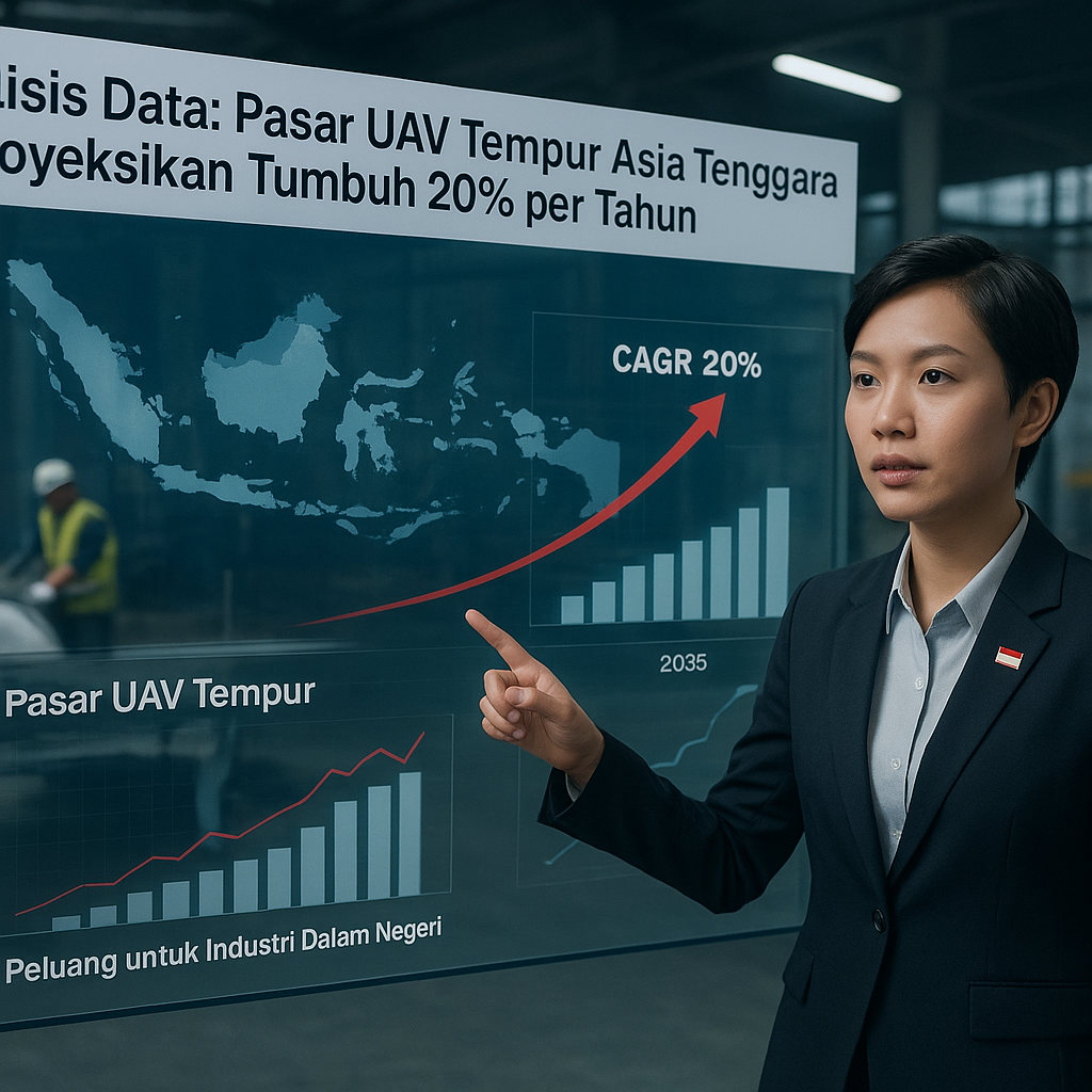 Analisis Data: Pasar UAV Tempur Asia Tenggara Diproyeksikan Tumbuh 20% per Tahun, Peluang untuk Industri Dalam Negeri