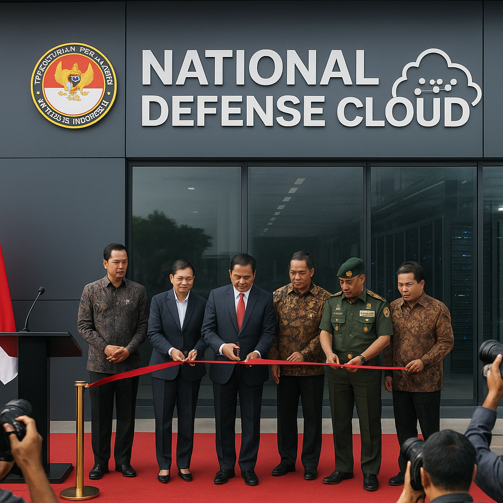 Kemhan Resmikan National Defense Cloud, Infrastruktur Data Terpadu untuk Komando dan Kontrol Alutsista