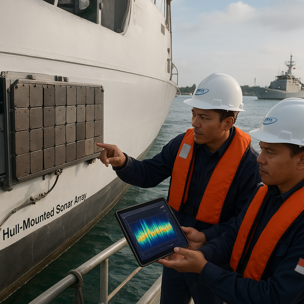 BPPT Demonstrasikan Teknologi Hull Mounted Sonar Array Generasi Baru untuk Kapal Selam dan Kapal Permukaan
