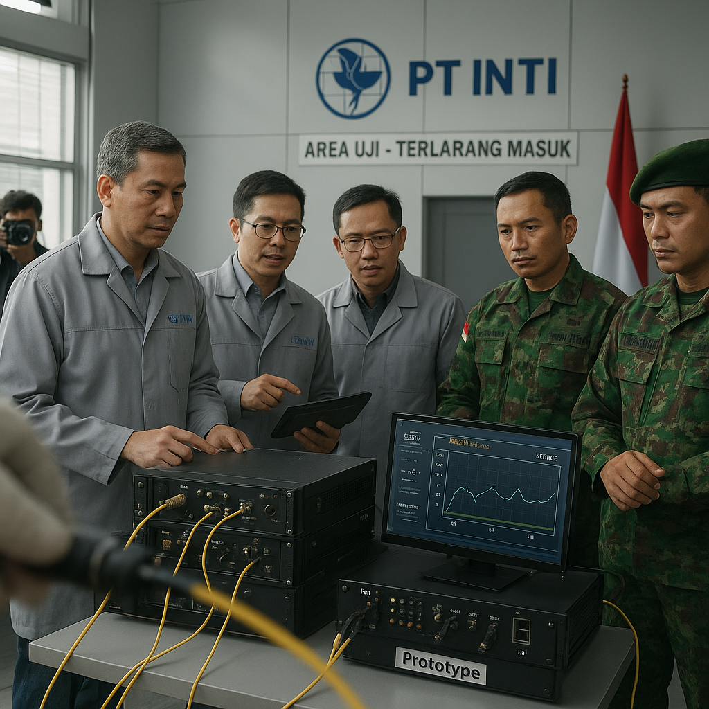 PT INTI Garap Pengembangan Sistem Komunikasi Taktikal Anti-Jam & Anti-Snooping Berbasis Kuantum Untuk Satuan Elite TNI