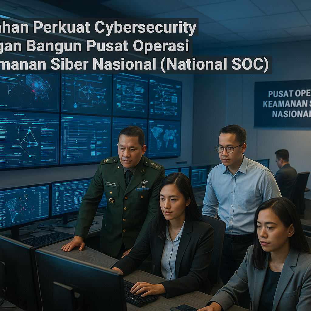 Kemhan Perkuat Cybersecurity dengan Bangun Pusat Operasi Keamanan Siber Nasional (National SOC)