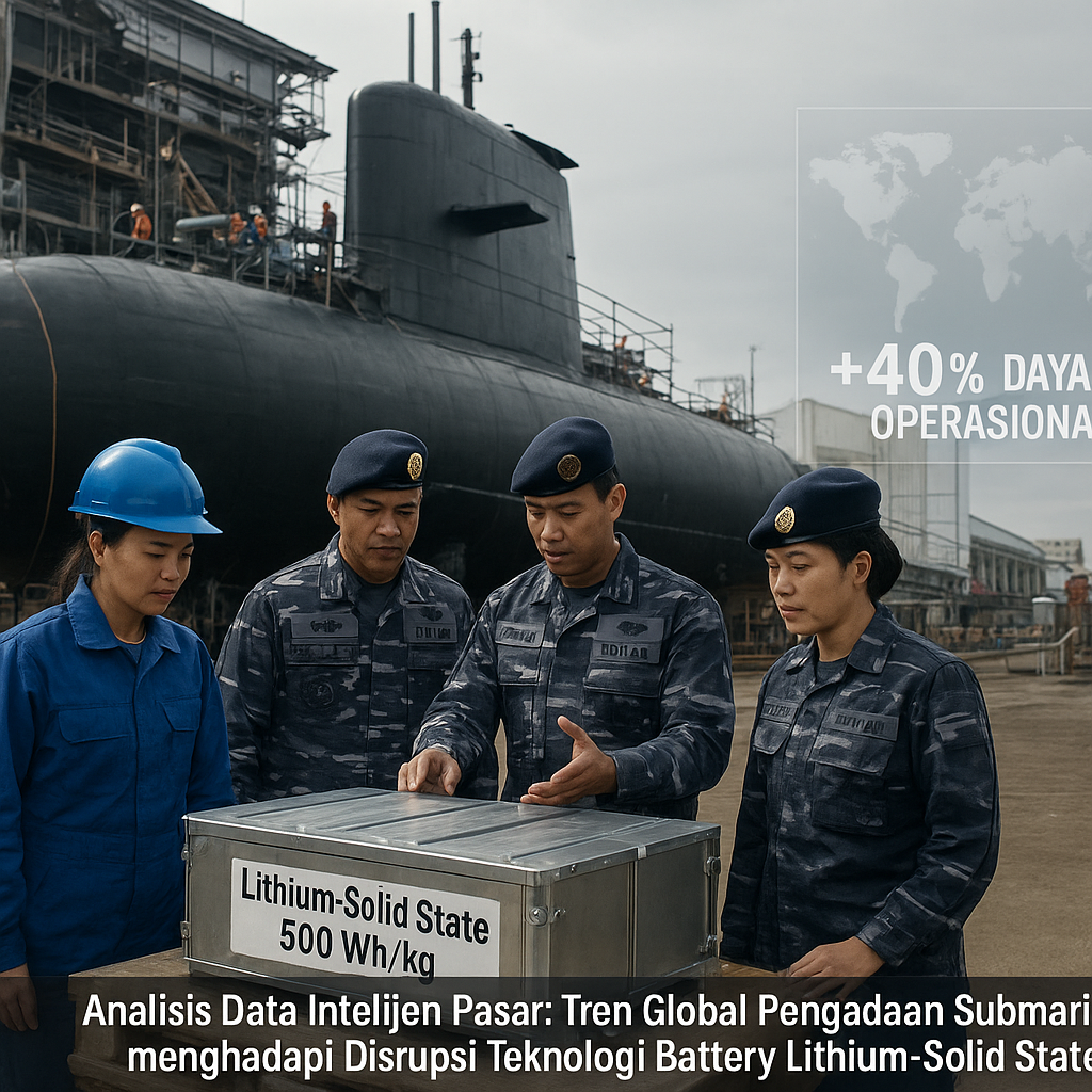 Analisis Data Intelijen Pasar: Tren Global Pengadaan Submarine menghadapi Disrupsi Teknologi Battery Lithium-Solid State