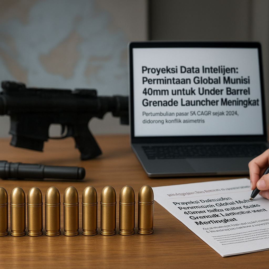 Proyeksi Data Intelijen: Permintaan Global Munisi 40mm untuk Under Barrel Grenade Launcher Meningkat