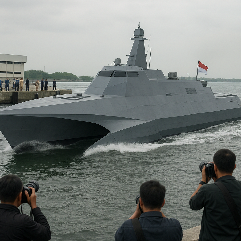 Inovasi BPPT: Desain Kapal Cepat Rudal Trimaran dengan Signature Reduction untuk TNI AL
