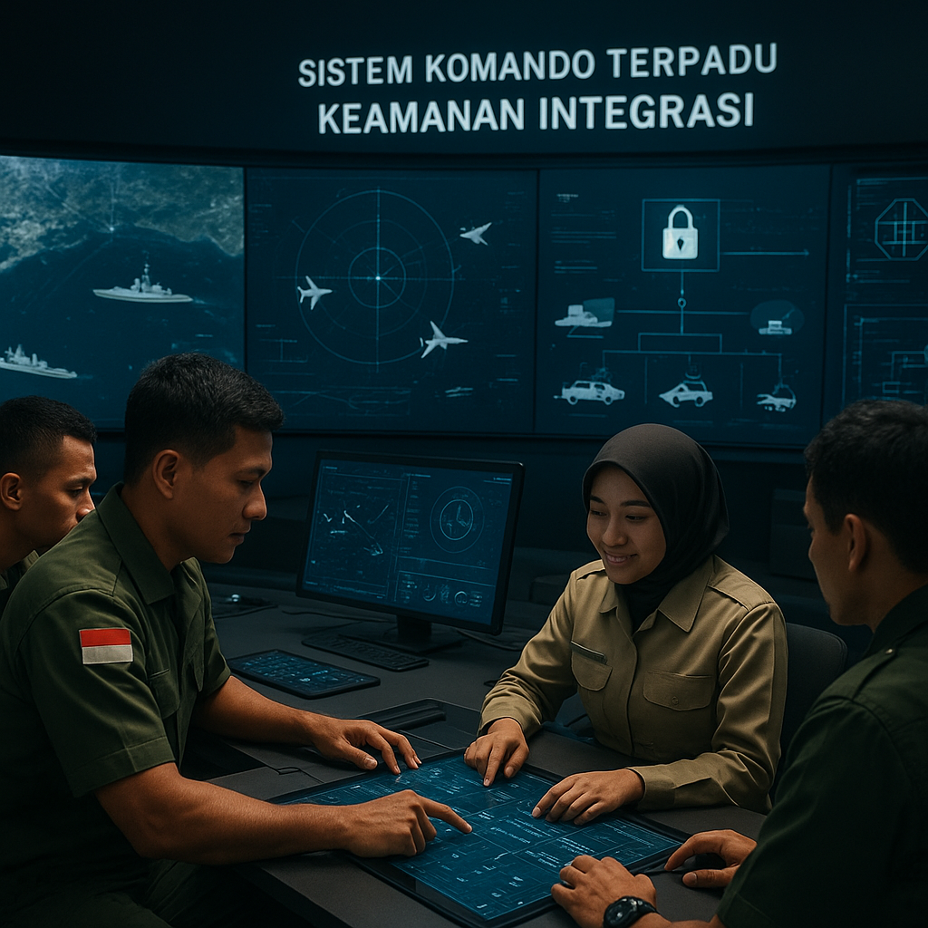 Keamanan Integrasi: Tantangan dan Strategi dalam Mengintegrasikan Berbagai Platform Alutsista Multi-Sumber ke dalam Sistem Komando Terpadu