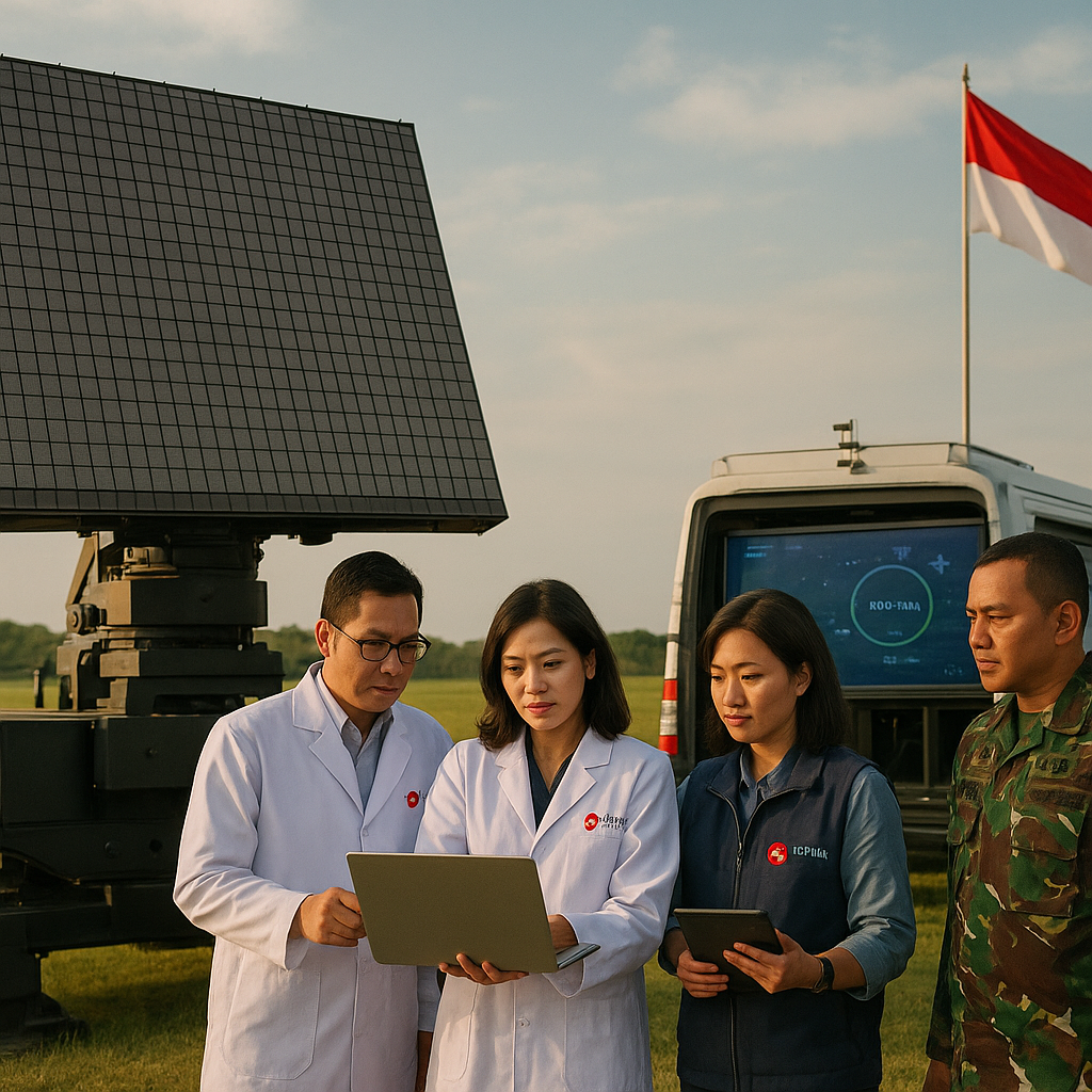 BRIN Kembangkan Radar AESA Multifungsi Generasi 4.5 untuk Pengisian Celah Gap Kebutuhan Pengawasan Udara Nasional
