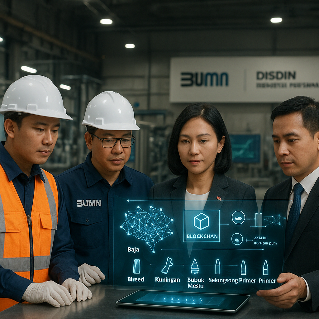 Optimasi Rantai Pasok Bahan Baku Kritis untuk Produksi Munisi Kaliber Menengah: Sinergi BUMN-Disdin Industri Pertahanan