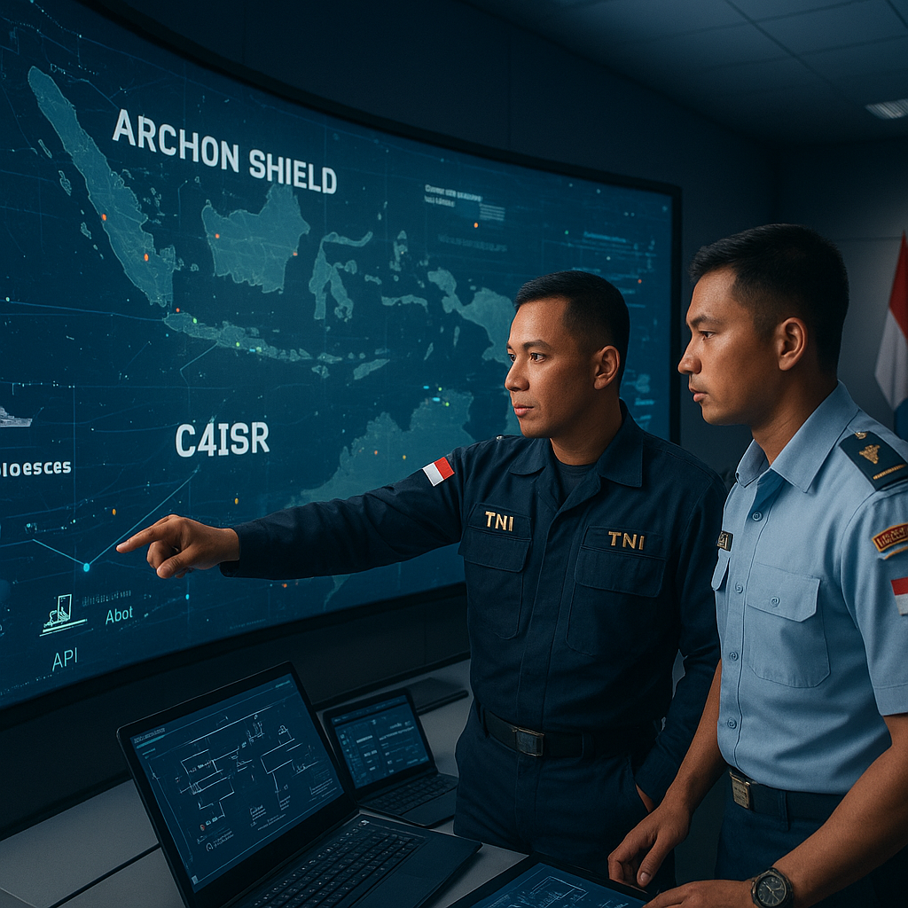 Integrasi Sistem Komando Kendali TNI 'Archon Shield' Capai Fase 3: Uji Interoperabilitas dengan Platform Alutsista Heterogen