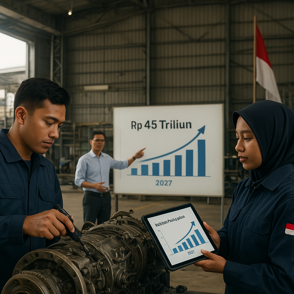 Proyeksi Pasar Repair, Overhaul, dan Maintenance (ROM) Alutsista Indonesia Capai Rp 45 Triliun di 2027: Peluang bagi Industri Dalam Negeri