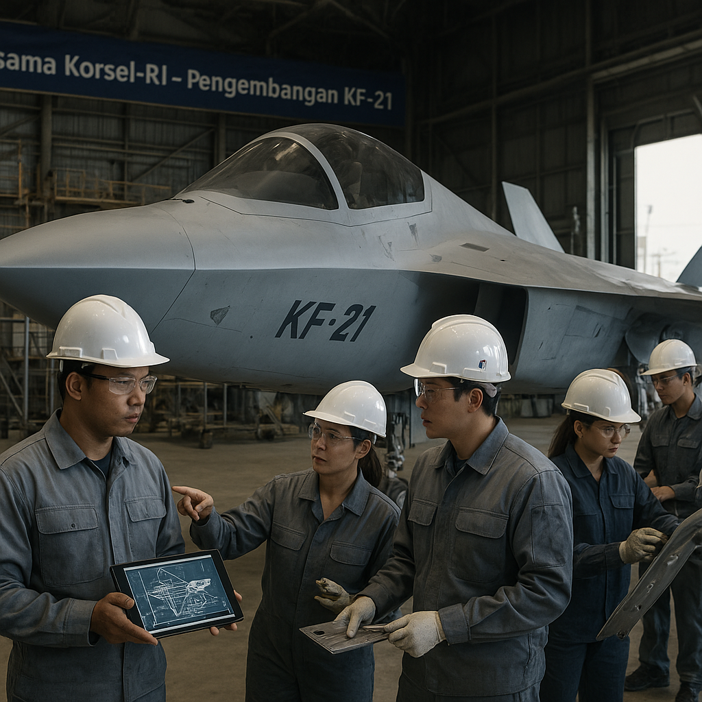 Prototipe Jet Tempur KF-21 Korsel-RI Dijadwalkan Rampung Juni 2026