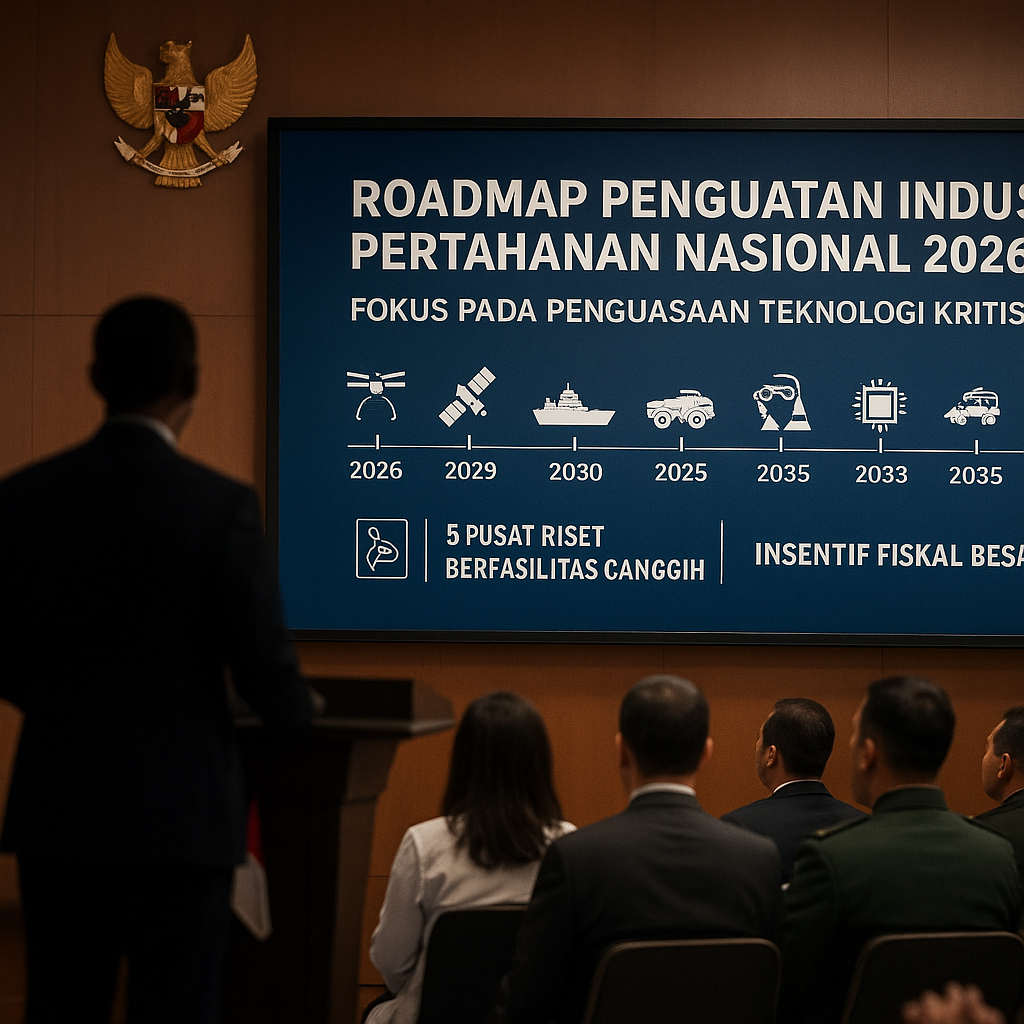 Roadmap Penguatan Industri Pertahanan Nasional 2026-2035: Fokus pada Penguasaan Teknologi Kritis