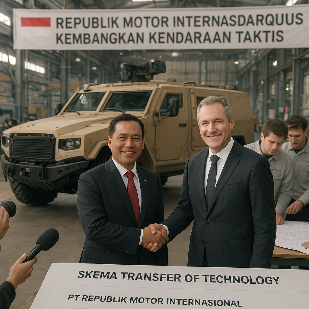 Republik Motor Internasional-Arquus Kembangkan Kendaraan Taktis