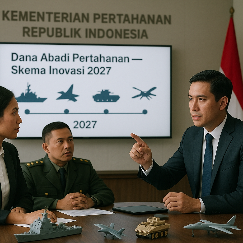 Kemhan Optimalkan Skema Inovasi Dana Abadi Pertahanan untuk Proyek Alutsista 2027