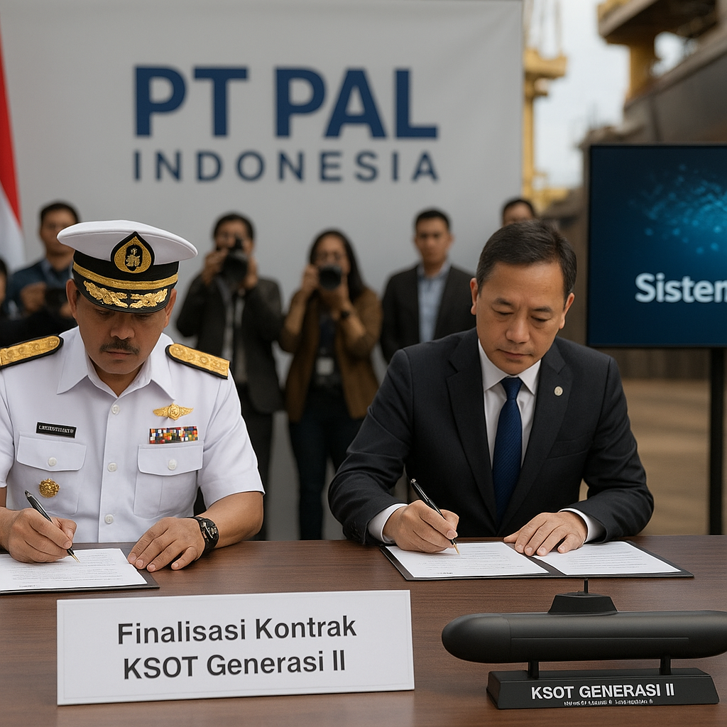 Finalisasi Kontrak PT PAL-Industri untuk KSOT Generasi II dengan Kapasitas 8 Torpedo