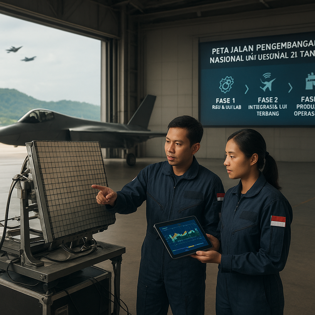 Peta Jalan Pengembangan Radar AESA Nasional untuk Jet Tempur Generasi 4.5 dan 5