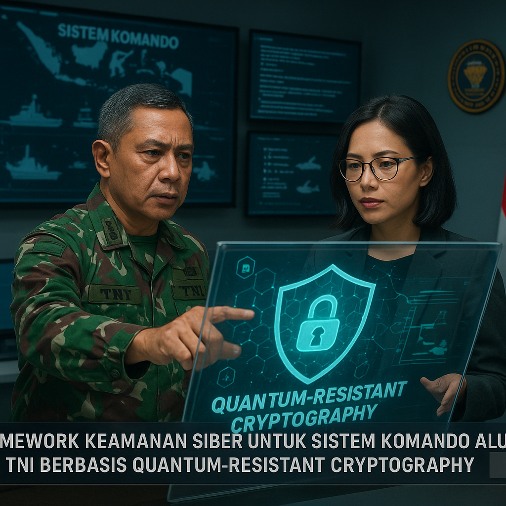 Framework Keamanan Siber untuk Sistem Komando Alutsista TNI Berbasis Quantum-Resistant Cryptography