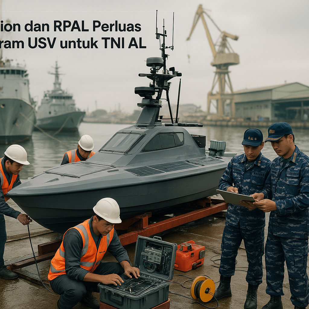 Milanion dan RPAL Perluas Program USV untuk TNI AL dengan Penambahan Armada