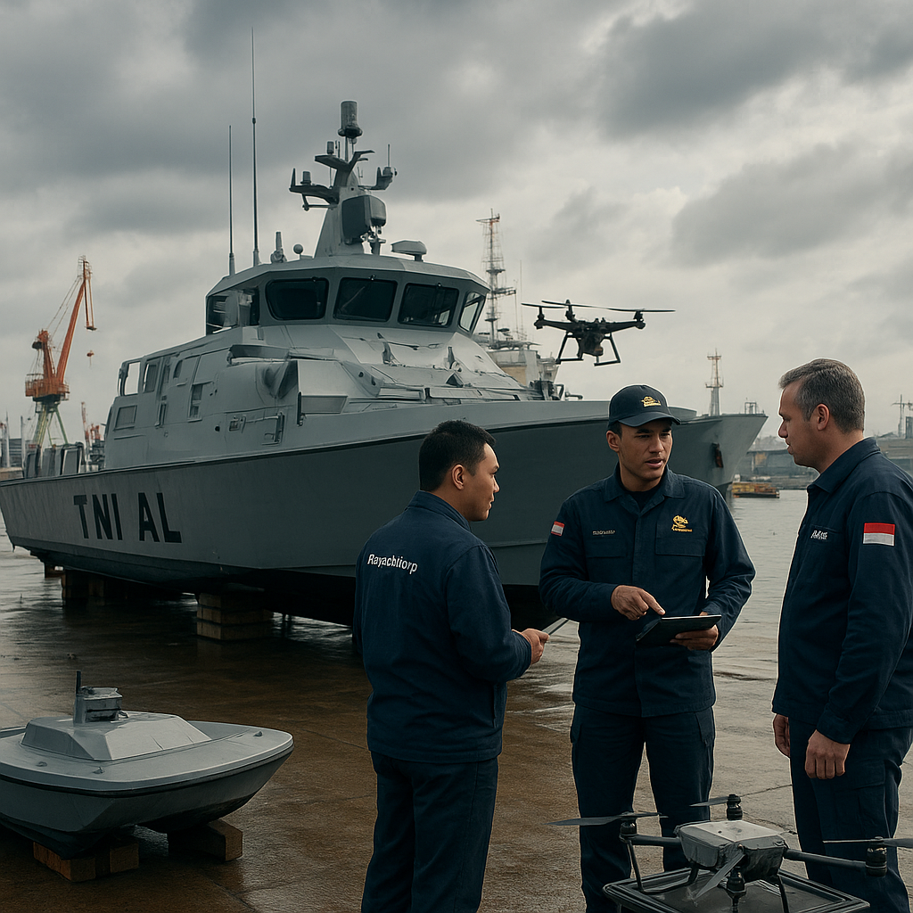 Republikorp dan Milanion Perkuat Kapabilitas Maritim Nirawak TNI AL