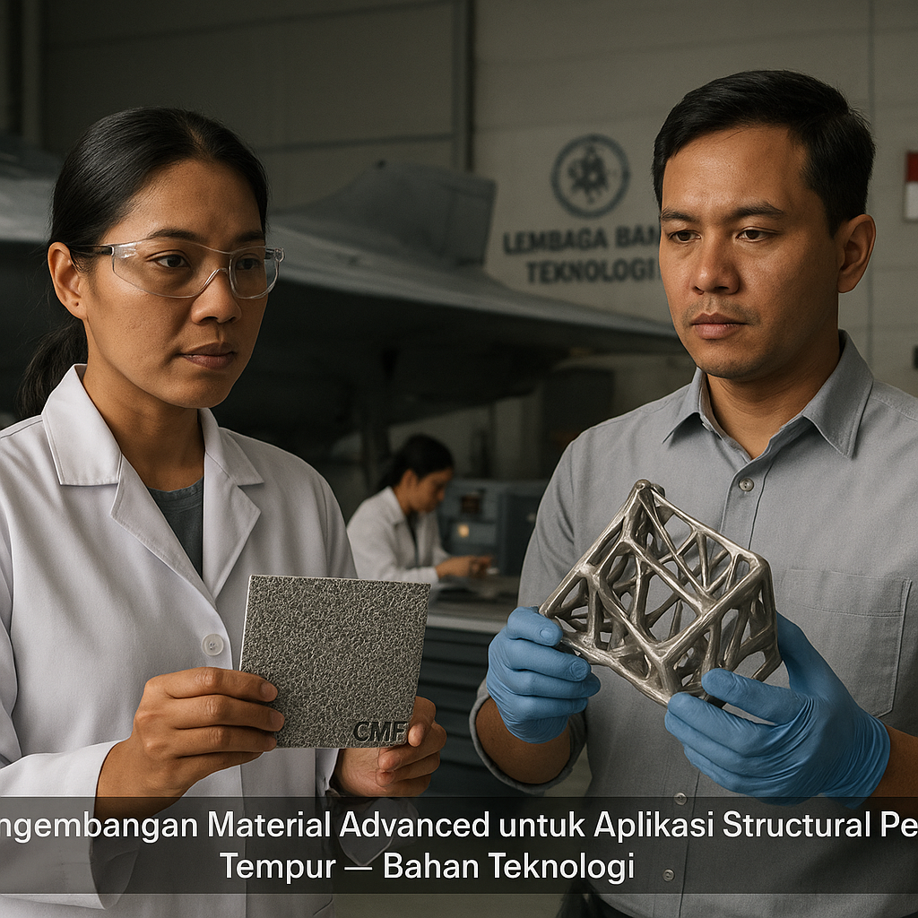 Pengembangan Material Advanced untuk Aplikasi Structural Pesawat Tempur oleh Bahan Teknologi