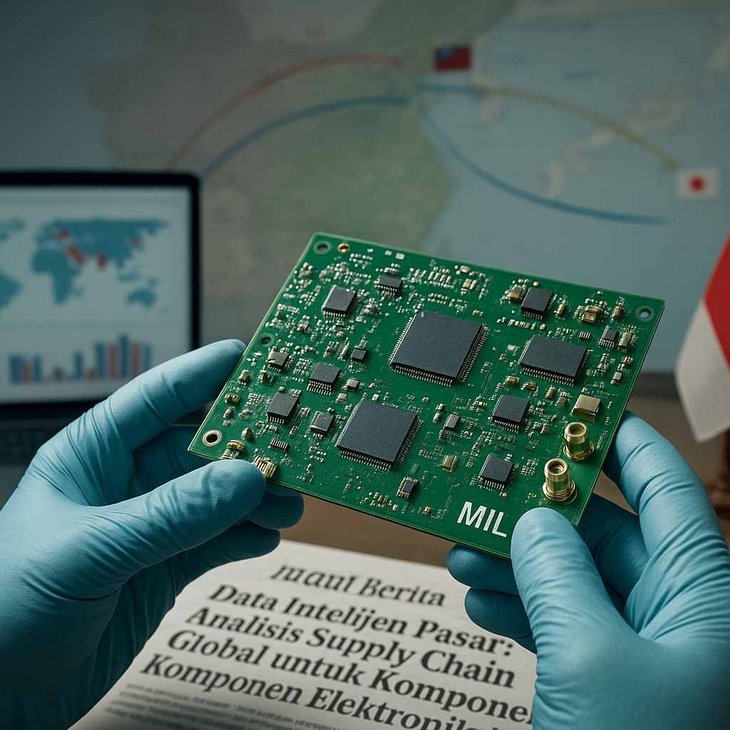 Data Intelijen Pasar: Analisis Supply Chain Global untuk Komponen Elektronik Militer