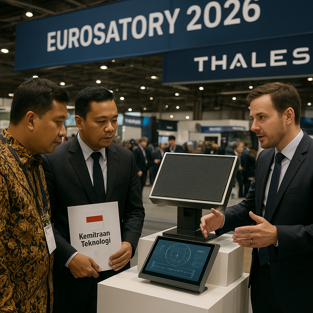 Eurosatory 2026: Indonesia Jajaki Kemitraan Teknologi Radar Canggih dengan Thales