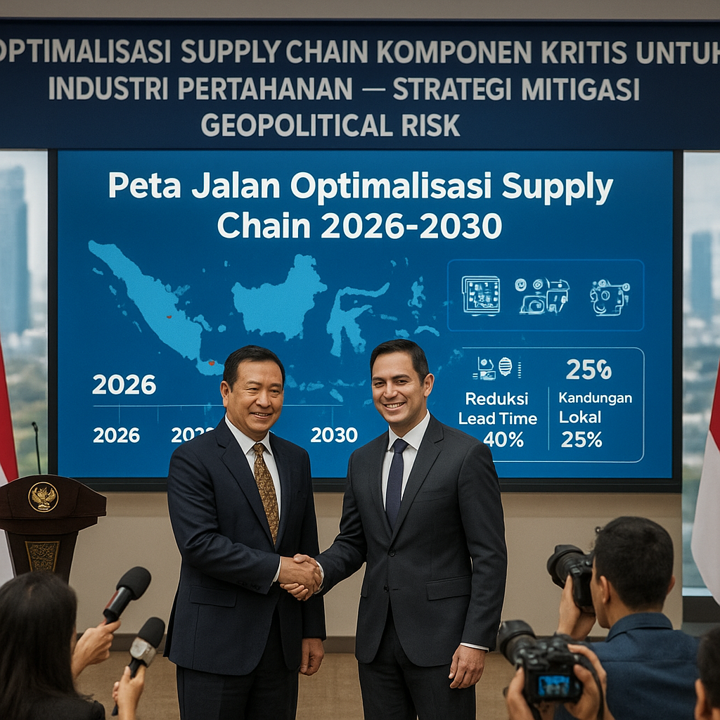 Optimalisasi Supply Chain Komponen Kritis untuk Industri Pertahanan, Strategi Mitigasi Geopolitical Risk