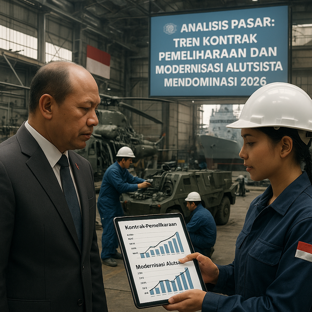 Analisis Pasar: Tren Kontrak Pemeliharaan dan Modernisasi Alutsista Mendominasi 2026