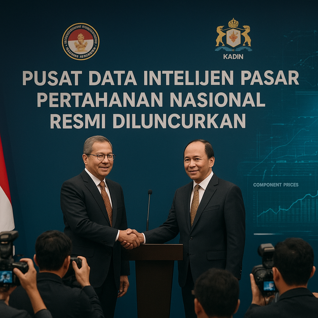 Pusat Data Intelijen Pasar Pertahanan Nasional Resmi Diluncurkan