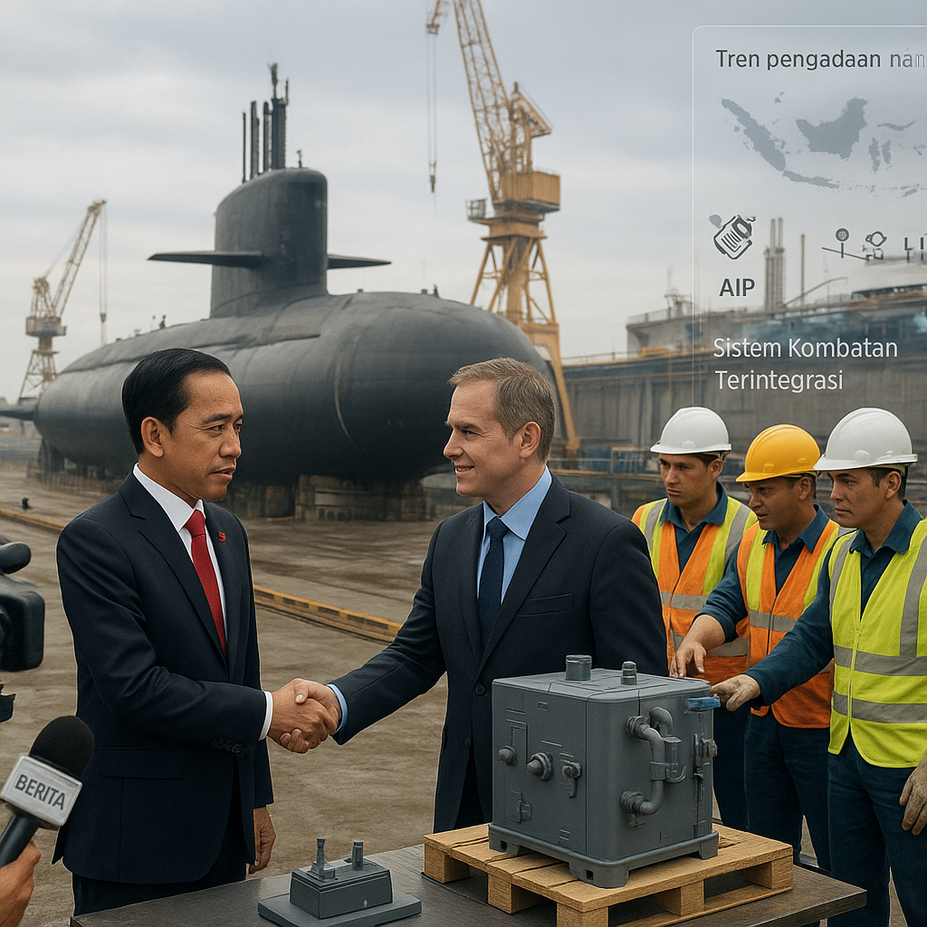 Analisis Data: Tren Pengadaan Kapal Selam di Asia Tenggara dan Peluang Industri Galangan Lokal
