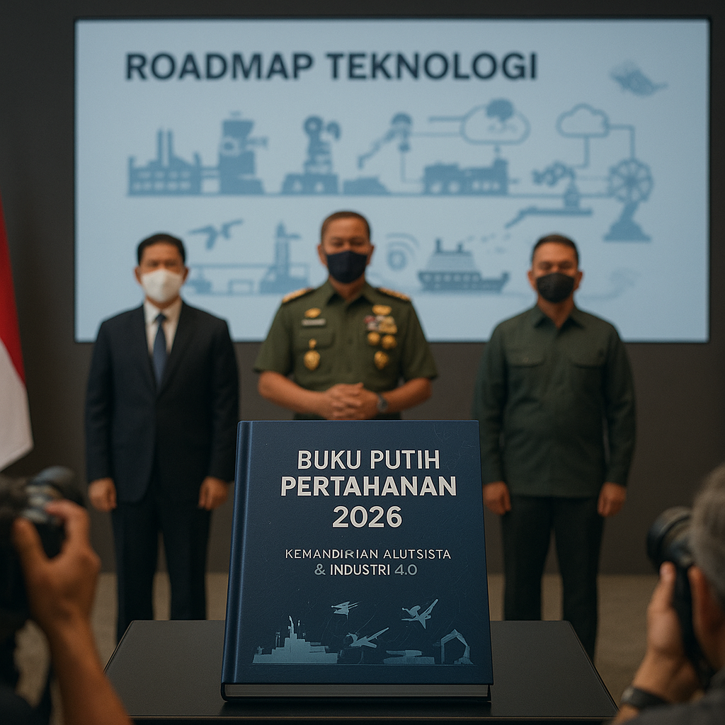 Kemhan RI Rilis Buku Putih Pertahanan 2026: Fokus pada Kemandirian Alutsista dan Industri 4.0