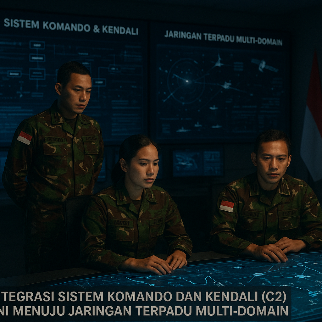 Integrasi Sistem Komando dan Kendali (C2) TNI Menuju Jaringan Terpadu Multi-Domain