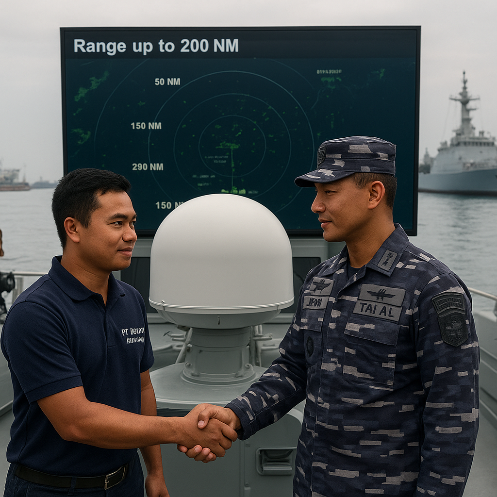 Strategi Dual-Use: Spin-Off Teknologi Radar Kapal Perang untuk Aplikasi Monitoring Maritim Sipil