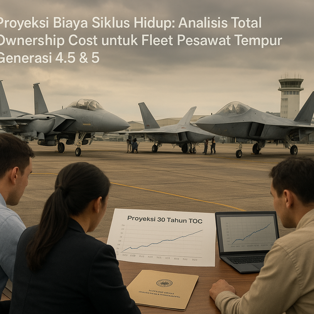 Proyeksi Biaya Siklus Hidup: Analisis Total Ownership Cost untuk Fleet Pesawat Tempur Generasi 4.5 & 5
