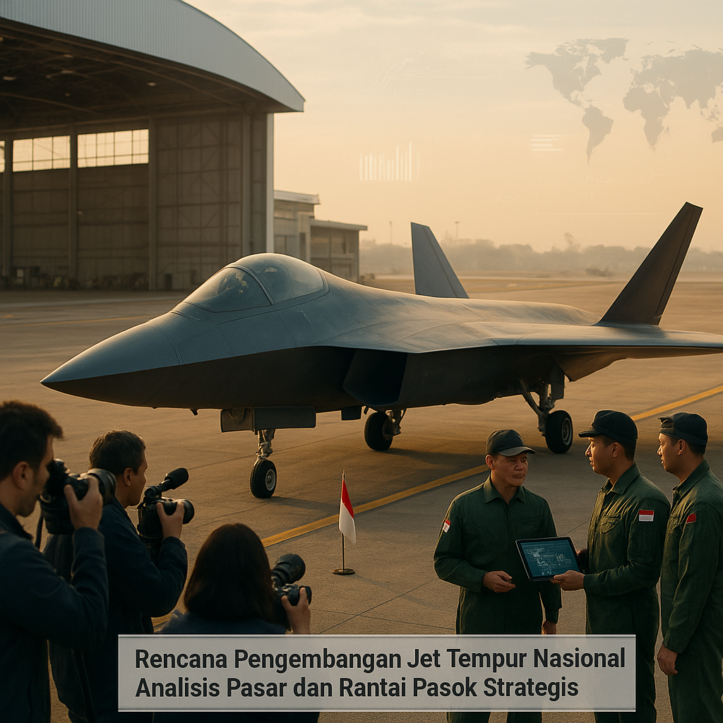 Rencana Pengembangan Jet Tempur Nasional: Analisis Pasar dan Rantai Pasok Strategis