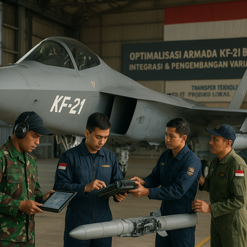 Optimalisasi Armada KF-21 Boramae: Strategi Integrasi dan Pengembangan Varian Lokal