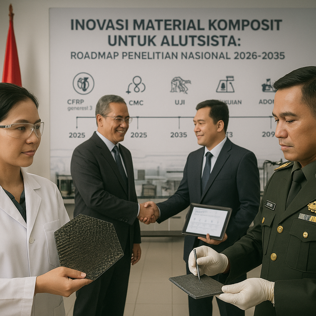 Inovasi Material Komposit untuk Alutsista: Roadmap Penelitian Nasional 2026-2035