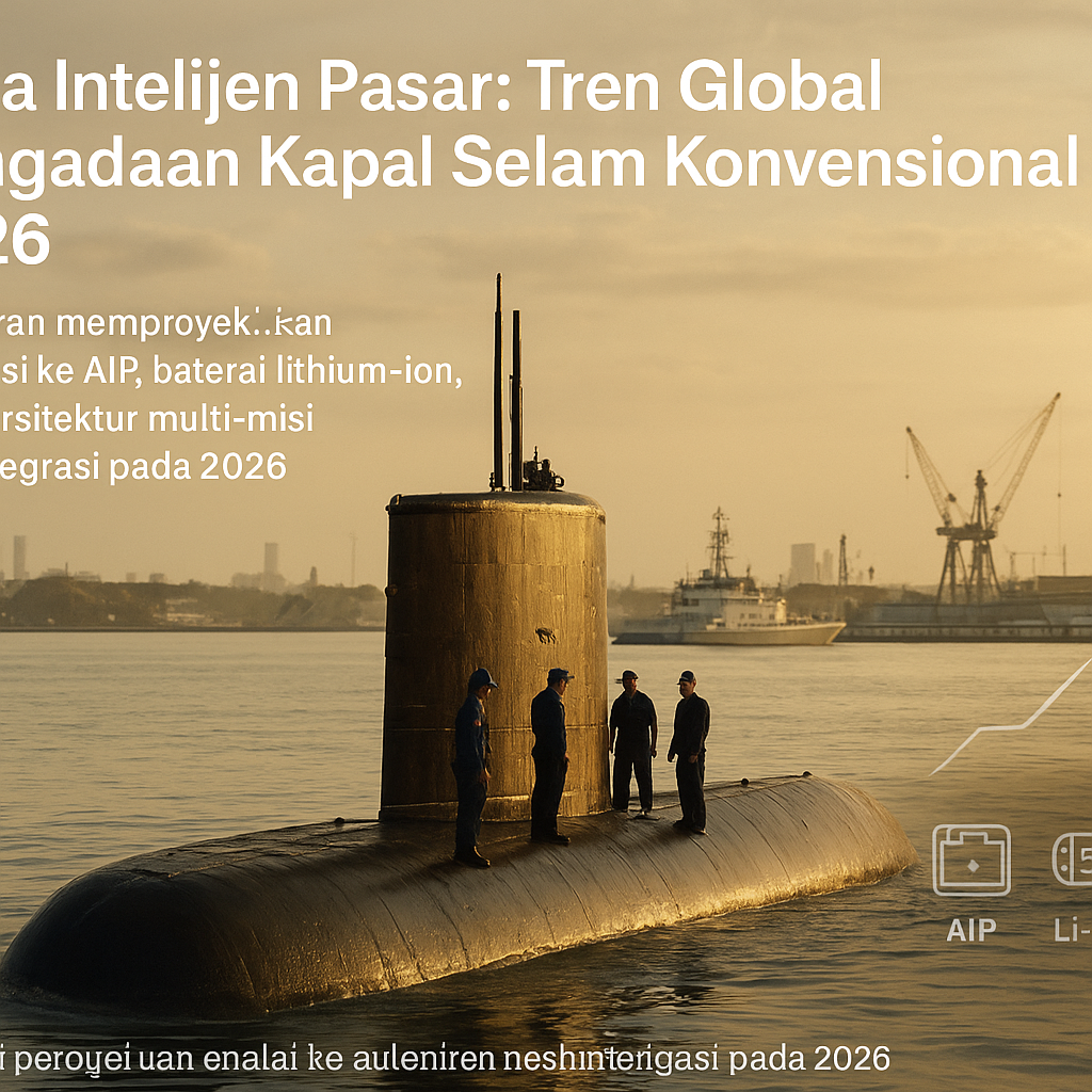 Data Intelijen Pasar: Tren Global Pengadaan Kapal Selam Konvensional 2026
