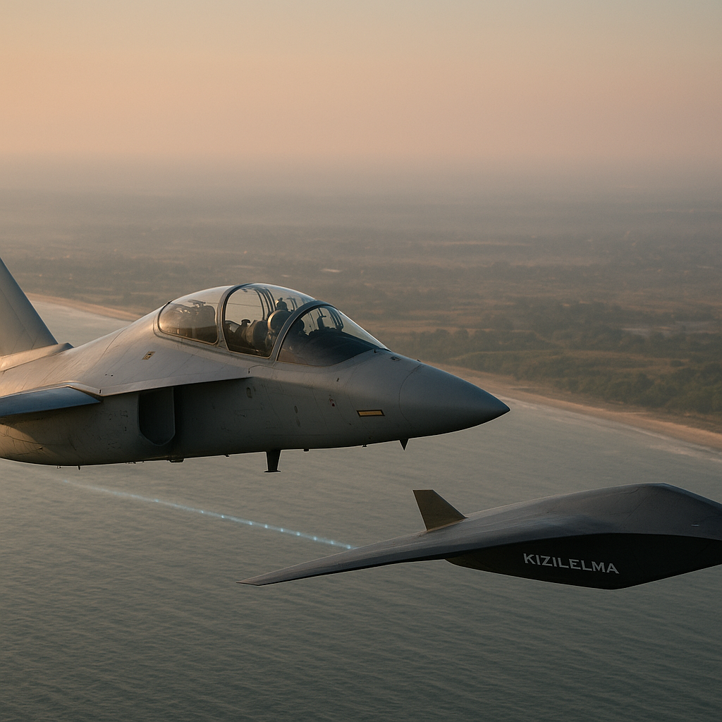 Uji Coba Terobosan: M-346 Master Jet Kendalikan Drone Tempur Stealth Kızılelma dalam Formasi Otonom