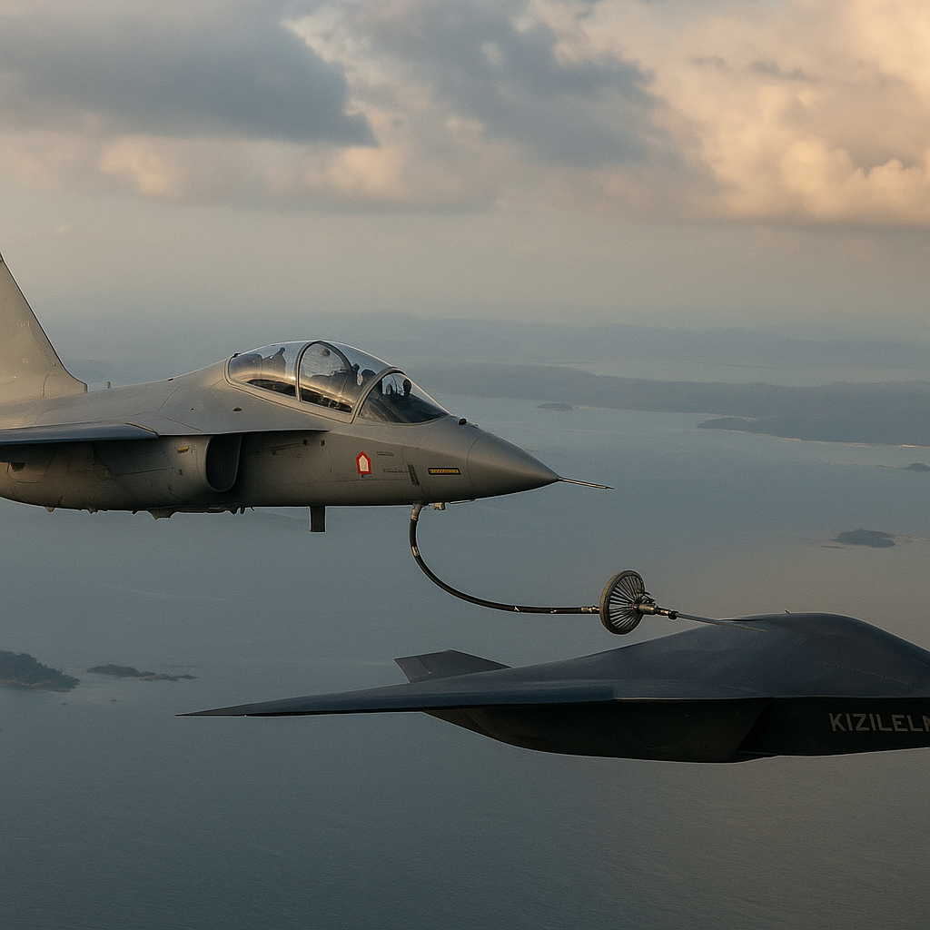 TNI AU Siapkan Skema Pengisian Ulang Udara Strategis untuk Drone Kizilelma dan M-346