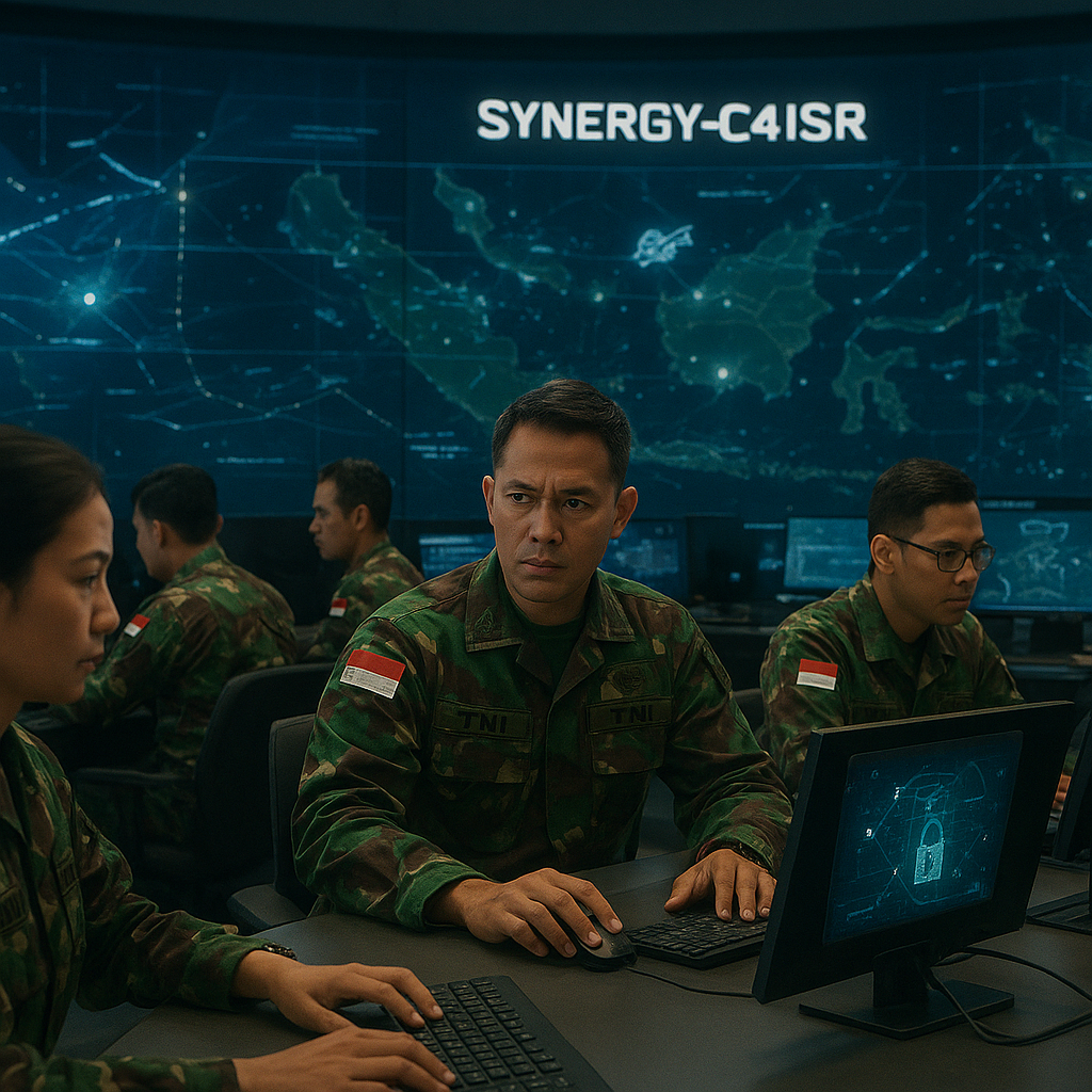 Integrasi Sistem Komando TNI Mulai Gunakan Platform "Synergy-C4ISR", Lindungi Data Intelijen dengan Kriptografi Kuantum