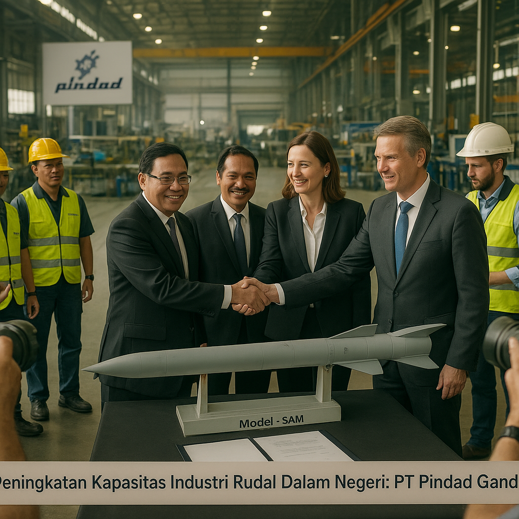 Peningkatan Kapasitas Industri Rudal Dalam Negeri: PT Pindad Gandeng Partner Eropa