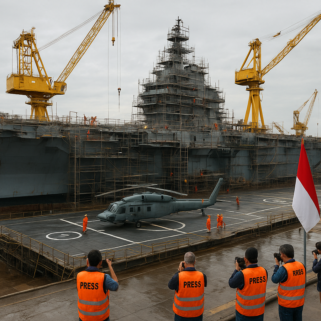 Analisis Teknis dan Operasional Hibah Kapal Induk ITS Giuseppe Garibaldi: Refurbishment dan Konsep Realistis sebagai Kapal Induk Helikopter