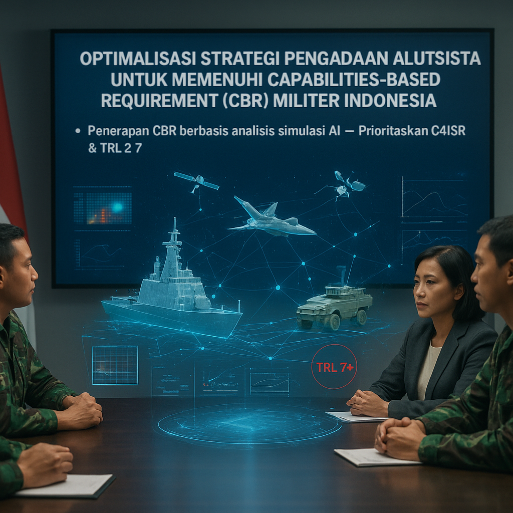 Optimalisasi Strategi Pengadaan Alutsista untuk Memenuhi Capabilities-Based Requirement (CBR) Militer Indonesia
